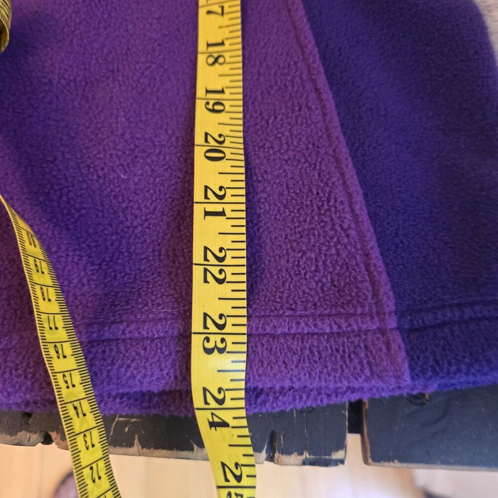 Womens Small Two Toned Purple The North Face Full Zip Fleece Jacket C2 Good Con - Picture 7 of 7
